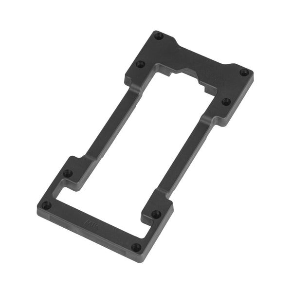 Platine Pour Porte Bagage Basil Fixation Systeme Mik Pour Sacoches Laterales Et Panier (Support Pour Vélo Non Equipe)