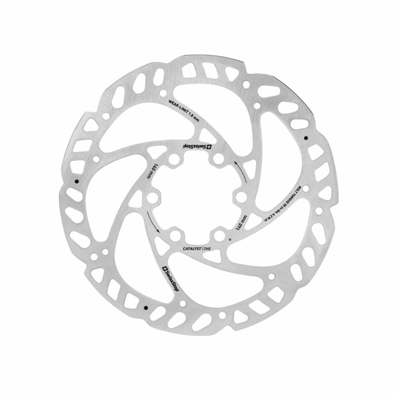 Disque De Frein Route 6 Trous Swissstop Catalyst One 140 mm