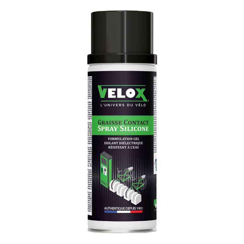 Graisse Vélo Velox Connexion Électrique VAE-E-Bike (Aerosol 200Ml) Protège Les Connectiques Des Batteries Contre La Corr