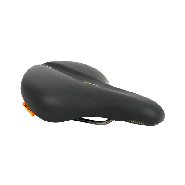 Selle Royal Explora Gel Avec Canal Anatomique Loisir Relaxed Noir 253X218 mm 598 G