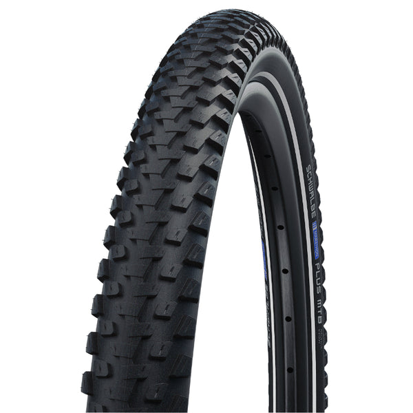Pneu VTT Suv 29 X 2.35 Schwalbe Marathon Plus MTB Crampons Noir Tr (60-622) Renfort Flanc Reflex Homologué VAE E50