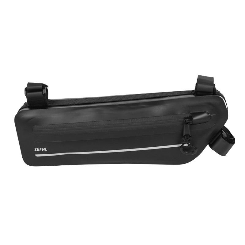 Sacoche De Cadre Vélo Zefal Z Adventure C2 2,5L Noir Fixation Velcro (340X110X65 mm)