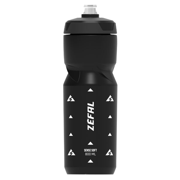 Bidon Zefal Sense Soft 80 Noir 800Ml (Bouchon Visser Et Tetine Étanche)