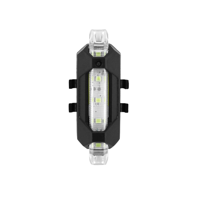 Voyant Lumineux Pour Essieux Arrière De Trottinette Xiaomi M365, Pro Blanc (Rechargeable Usb)