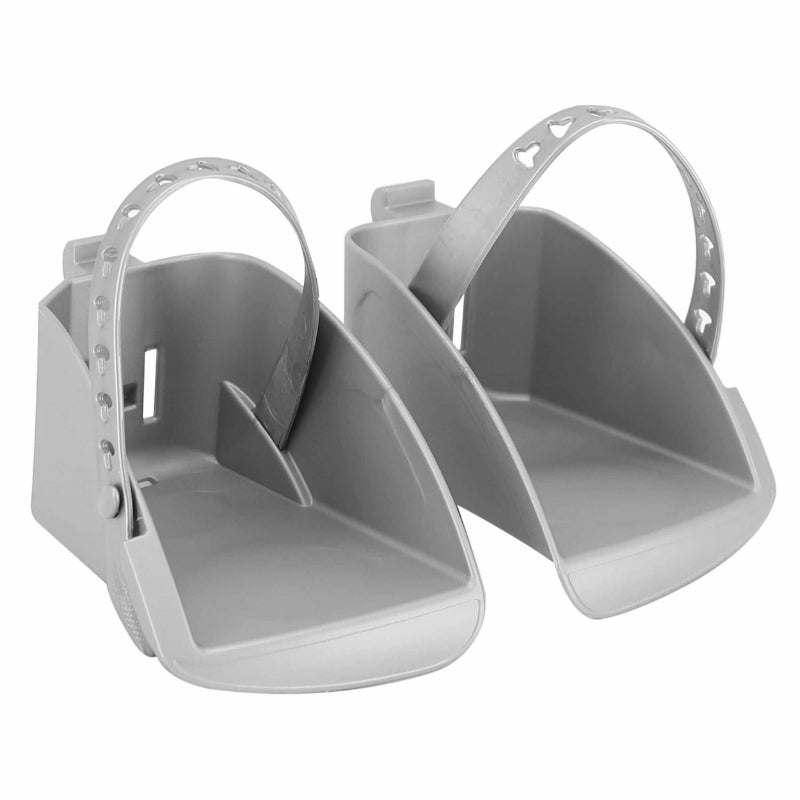 Repose Pied Pour Porte Bebe-Siege Enfant Arrière Gris Polisport Boodie (Paire)