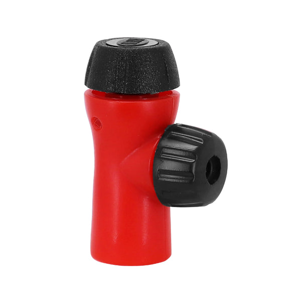 Gonfleur Roto A Debit Réglable Vp-Vs Rouge-Noir (Livre Sans Cartouche CO2)