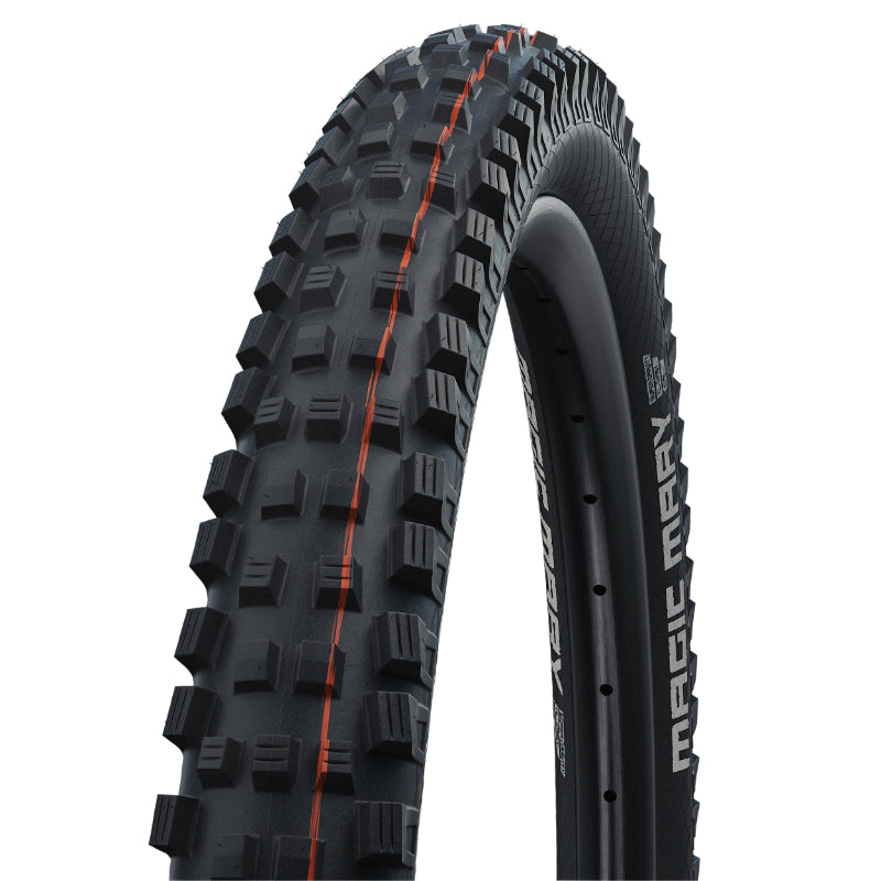 Pneu VTT Gravity 29 X 2.60 Schwalbe Magic Mary Evo Addix Super Trail Soft Noir Tubeless Ready Ts (65-622) Compatible VAE