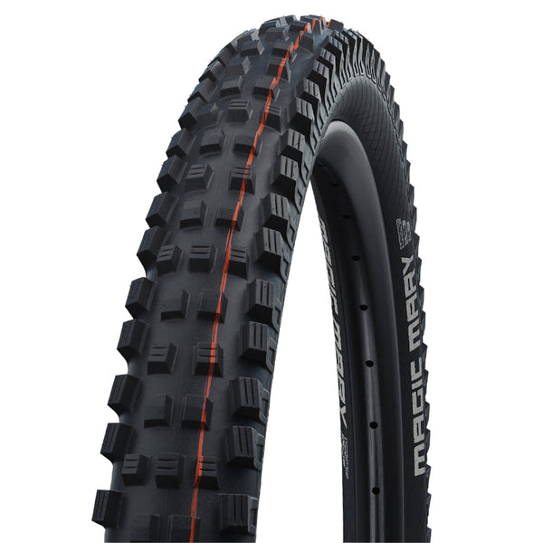 Pneu VTT Gravity 29 X 2.60 Schwalbe Magic Mary Evo Addix Super Trail Soft Noir Tubeless Ready Ts (65-622) Compatible VAE