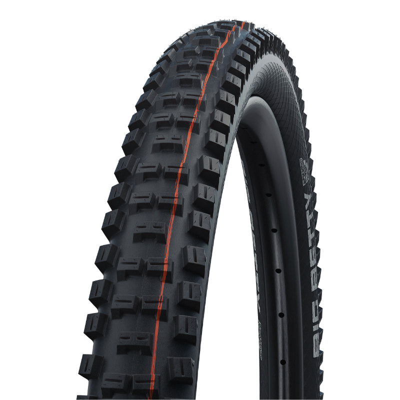 Pneu VTT Gravity - VAE 27.5 X 2.40 Schwalbe Big Betty Addix Super Gravity Enduro Noir Tle Tubeless Ready Ts (62-584) (65
