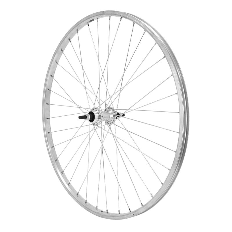 Roue City Patin 650X35B Arrière Jante Et Moyeu Alu Axe Plein Roue Libre 1-3V (35-584) (Vendu Avec Écrou 10X100) Jante 19