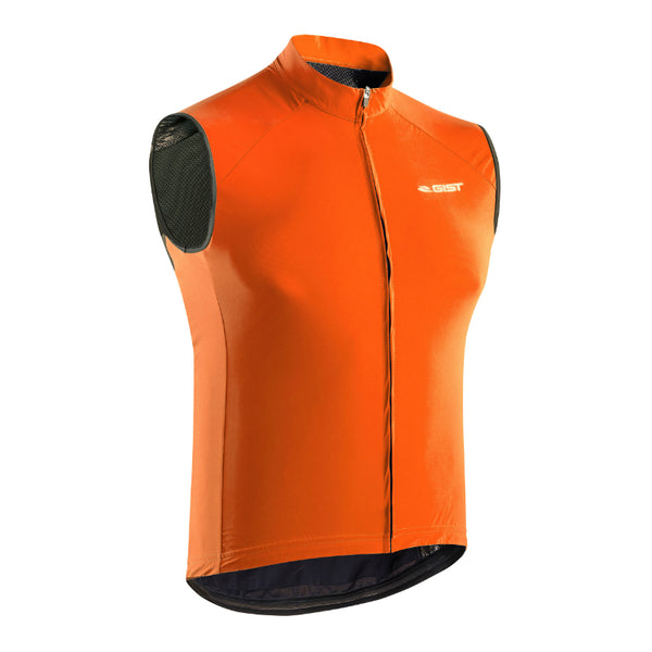 Coupe Vent Gist Micron Orange Sans Manche L