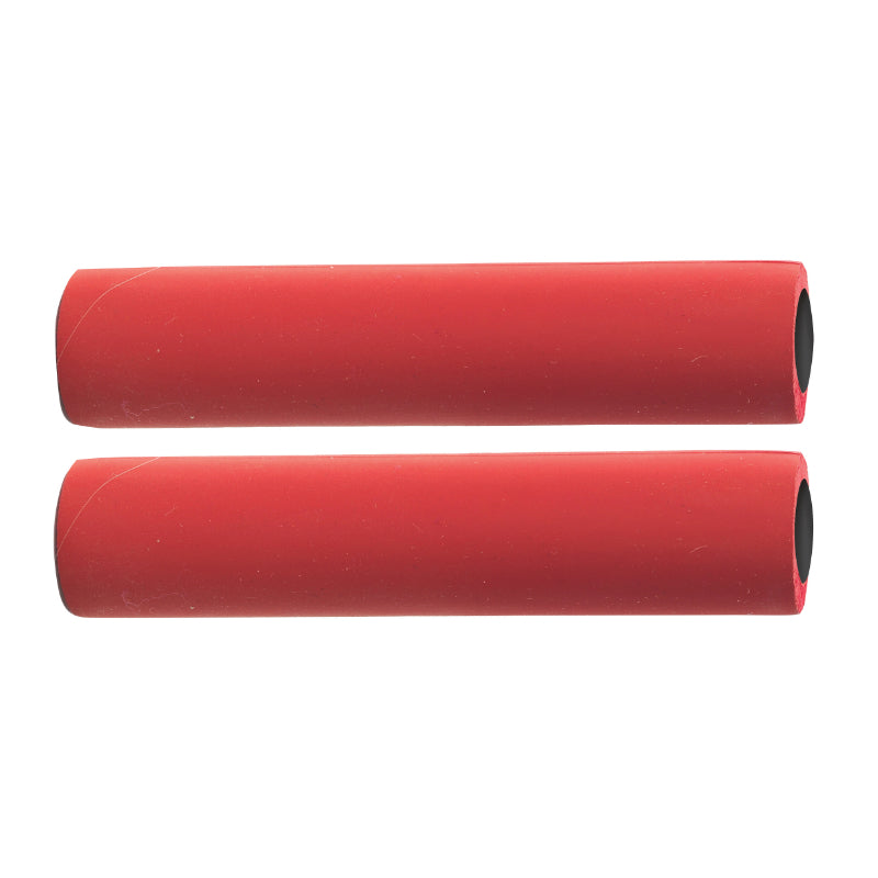 Poignée City-VTT Switch Neoring Soft Silicone Rouge (Paire)
