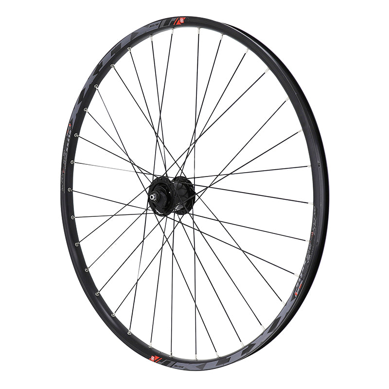 Roue VTT Disque Blocage 29" Klixx Double Paroi Avant Noir Moyeu Shimano Centerlock Dynamo 6 Volt-3W - Cpk - Jante 23C 32