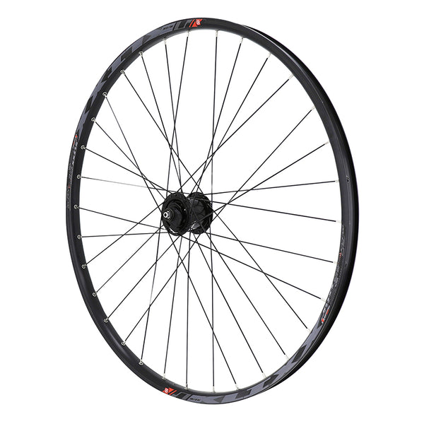 Roue VTT Disque Blocage 29" Klixx Double Paroi Avant Noir Moyeu Shimano Centerlock Dynamo 6 Volt-3W - Cpk - Jante 23C 32