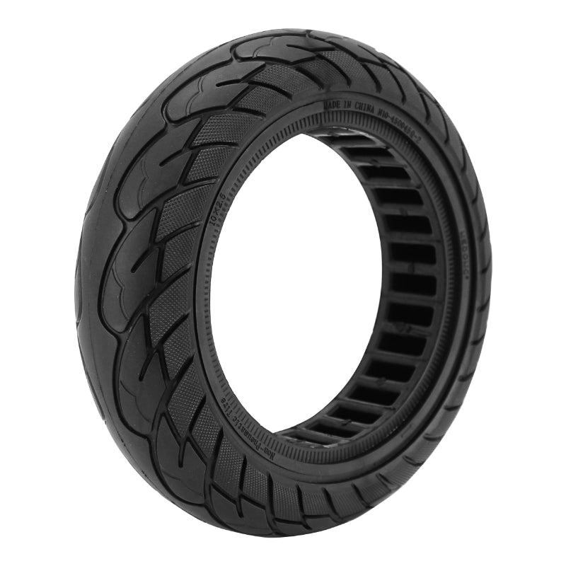 Pneu Trottinette Plein 10 X 2.50 Noir (Jante Largeur 42 mm, Diamètre Inter 178 mm) Pour Segway Ninebot Max G30