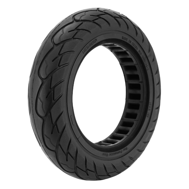 Pneu Trottinette Plein 10 X 2.125 Noir (Dualtron - Apollo Et Autres) - Largeur Intérieur 35 mm