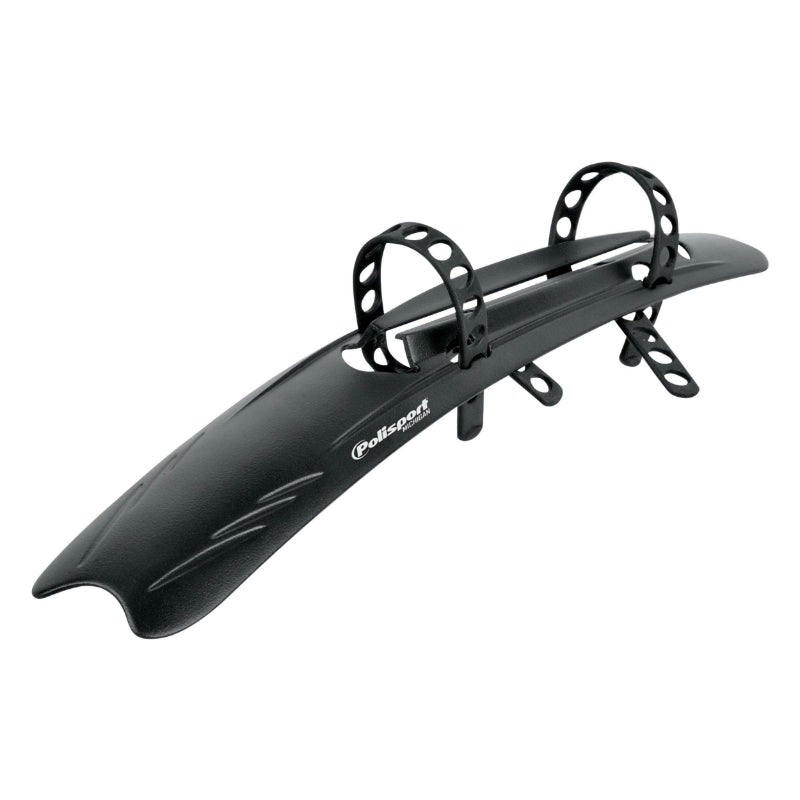 Garde Boue Route Sur Cadre Polisport Michigan Noir (Sur Tube Diagonal) (Vendu A L Unite)