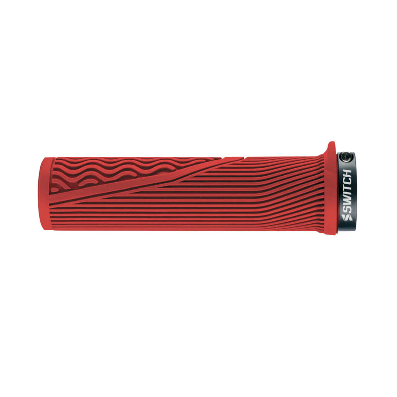 Poignée City-VTT Switch Drift Avec Lock-On Rouge (Paire)