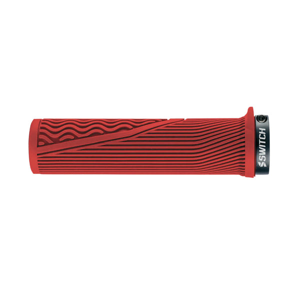 Poignée City-VTT Switch Drift Avec Lock-On Rouge (Paire)