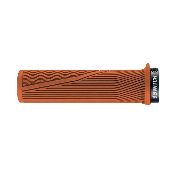 Poignée City-VTT Switch Drift Avec Lock-On Orange (Paire)