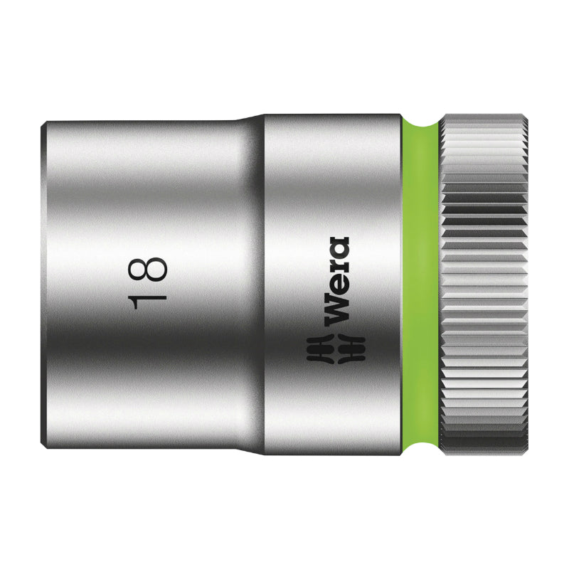 Douille Wera 8790 Hmc Zyklop 1-2 Diam 18 mm (Vendu A L'Unite) -Marque Allemande Pour Les Ateliers-