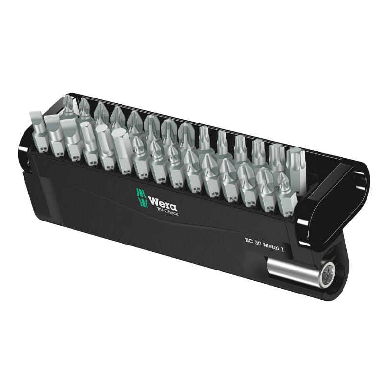 Coffret D'Embout Wera Bit Check Métal 1-4 (Set 30 Pieces) -Marque Allemande Pour Les Ateliers-