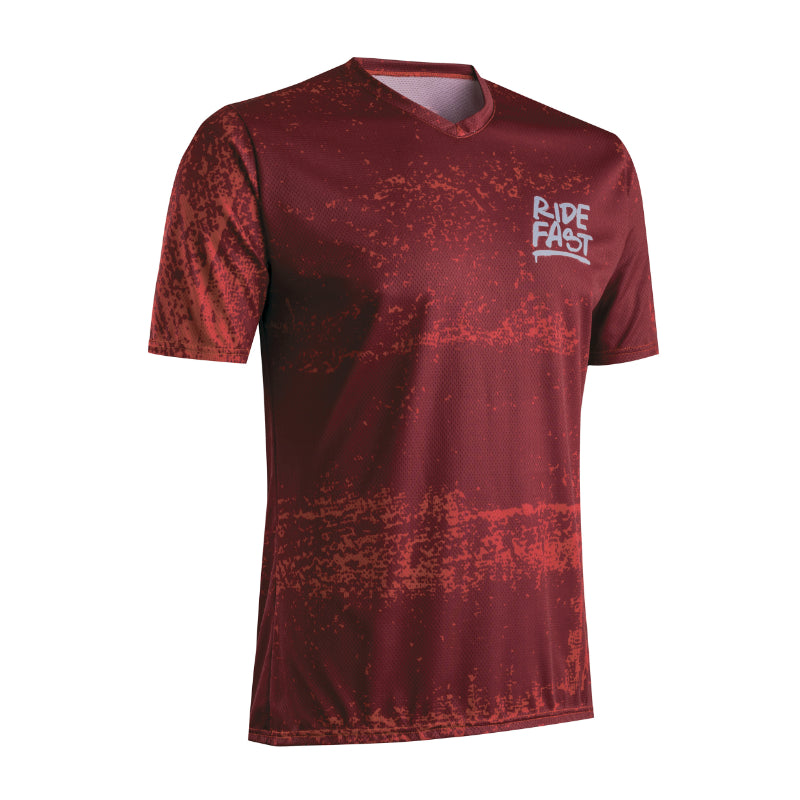 Maillot Gist VTT Dirt Manches Courte Rouge M