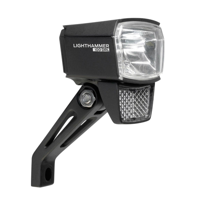 Éclairage Vélo VAE - E-Bike Avant Sur Fourche Trelock Ls890 6-12V 100 Lux Noir - Pour Voir A 100M Et Visible A 5Kms
