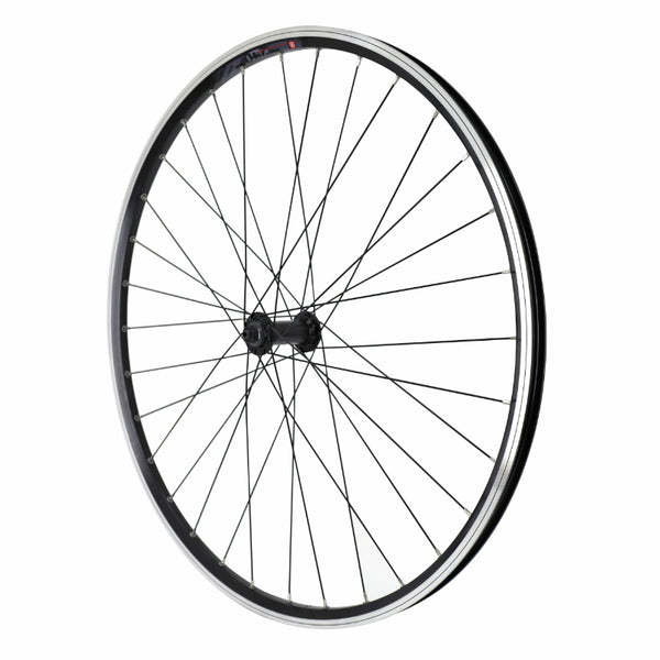 Roue VTC Patin Blocage 700 X 35 - 28" M260 Avant Noir Renforcé Moyeu Shimano Qc300 Noir Spécial Loueur Jante 19C 32 Rayo