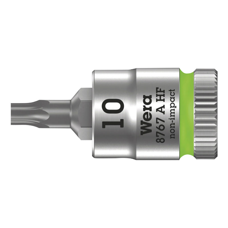 Douille Torx Wera 8767 A Zyklop 1-4 T10 Longueur 28 mm (Vendu A L'Unite) -Marque Allemande Pour Les Ateliers-
