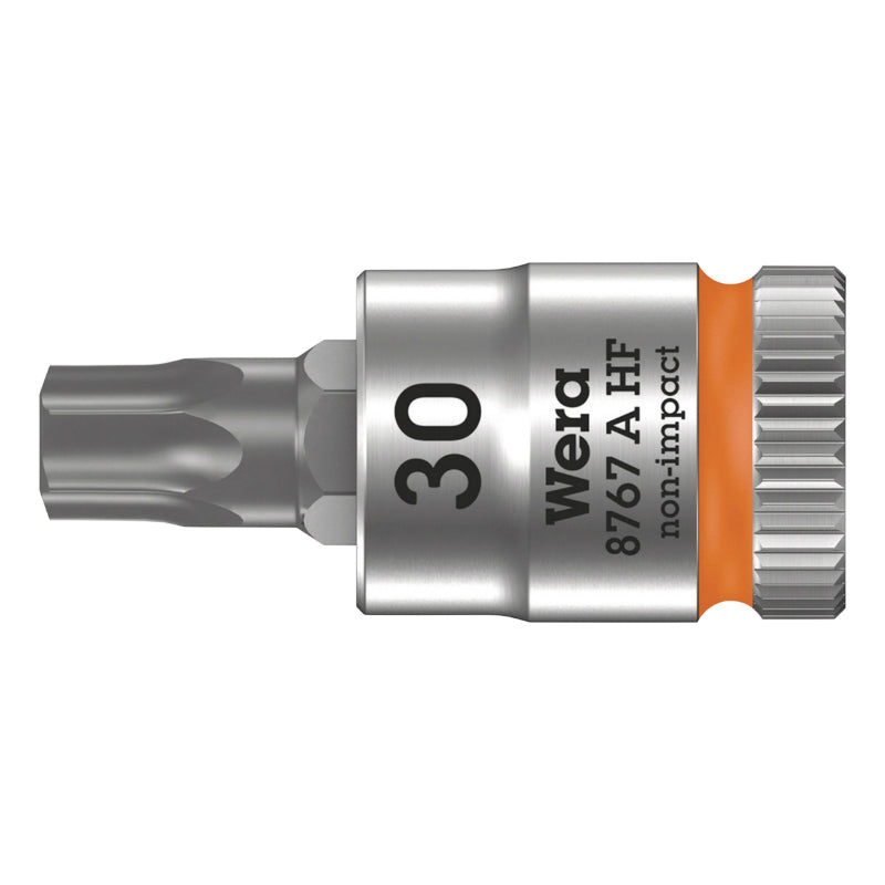 Douille Torx Wera 8767 A Zyklop 1-4 T30 Longueur 28 mm (Vendu A L'Unite) -Marque Allemande Pour Les Ateliers-
