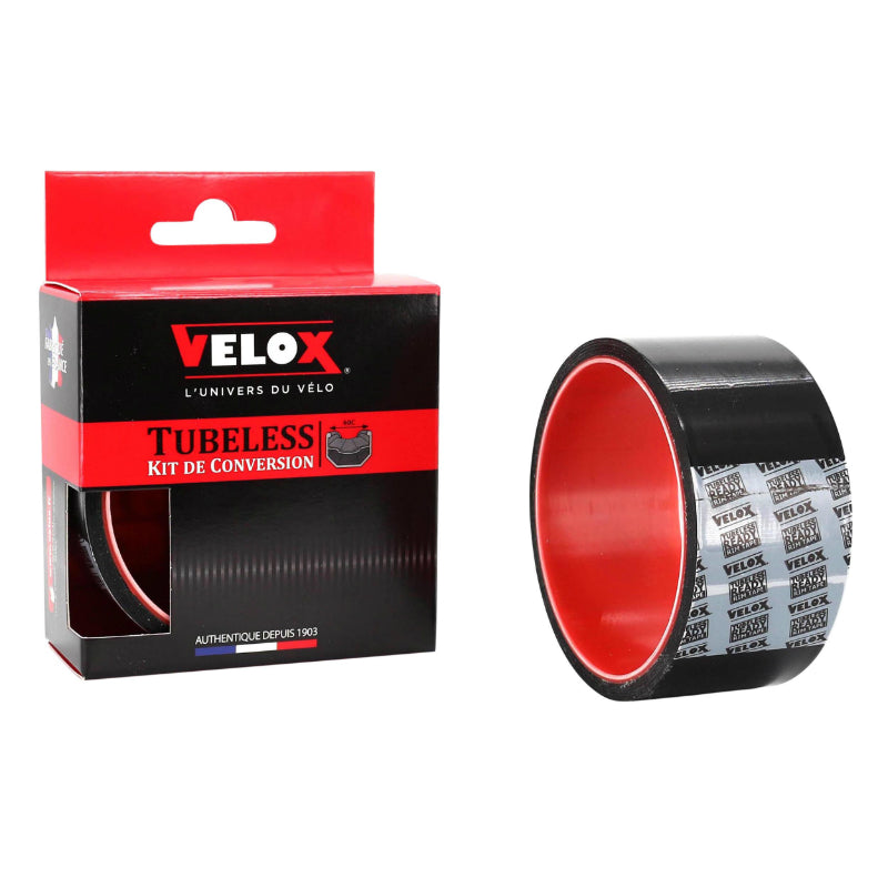 Fond De Jante Atelier Adhesif Conversion VTT Tubetype En Tubeless Velox 42 mm Roue Largeur 40C (Rouleau 10M)