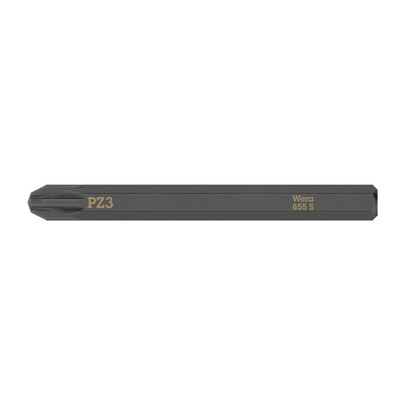 Embouts-Lames Interchangeables De Tournevis A Frapper Wera 855 S 1-4 Cruciforme Pozidriv Pz3 L 70 mm (Vendu A L'Unite)) 