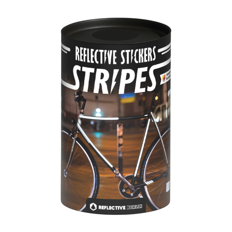 Autocollant-Sticker Reflechissant Pour Cadre Modele Bandes Universelles Noir (Boite) -Reflective Berlin-