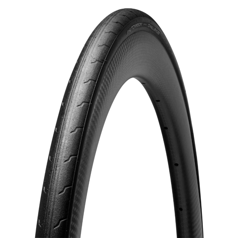 Pneu Route 700 X 28 Hutchinson Challenger Hardshield Tubeless Ready Ts Noir (28-622) Compatible Hookless