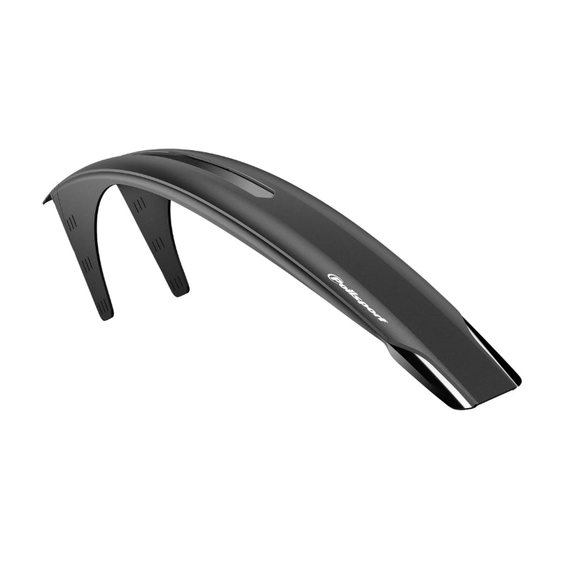 Garde Boue VTT AR 26"-29" Polisport X-Cape Pro Noir Diam Fixation Par Collier De 24 A 32 mm - Largeur 88 mm (Vendu A L U