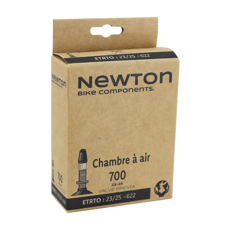 Chambre A Air Vélo 700 X 23-25 Newton Valve Presta 48 mm