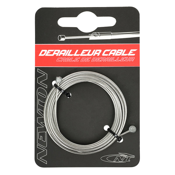 Câble De Dérailleur Newton INOX Renforcé Pour Shimano Et Adaptable 1,2 mm Long 2,00 M (Vendu Sur Carte A L'Unite) (Offre
