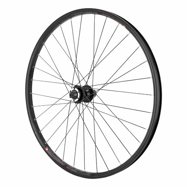 Roue VTC - Cargo - VAE - E-Bike - Longtail Disque Blocage 700 X 35 - 28" Kargo L Moyeu Velox Arrière Noir 6 Trous Casset