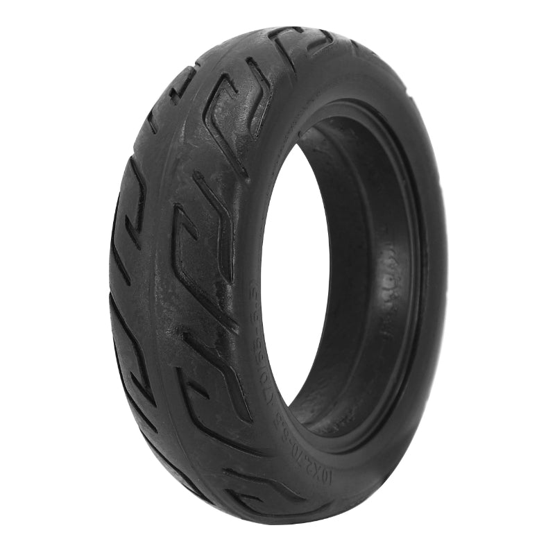 Pneu Trottinette Plein 10 X 2.70-6.5 (70-65-6.5) Noir (Pour Segway Ninebot Mini Pro)