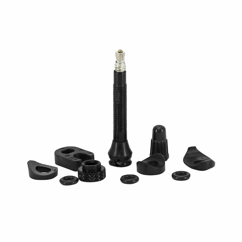Valve De Pneu Tubeless Presta Mavic Ust 40 mm Alu Noir Obus Demontable (Vendu A L'Unite)