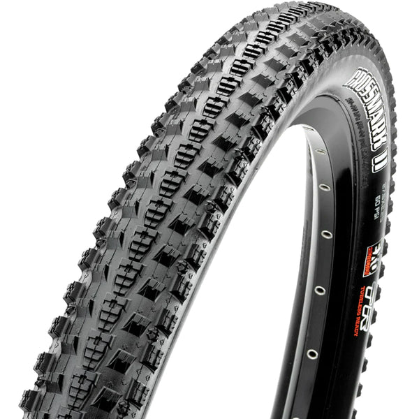 Pneu VTT 29 X 2.25 Maxxis Crossmark Ii Exo Tubeless Ready Noir Ts (57-622) Pliant (Dual Compound)