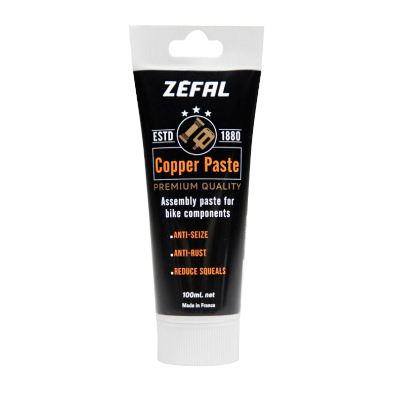 Pate De Montage - Graisse Vélo Zefal Copper Paste Cuivre Anti-Grippant (Tube 100Ml)