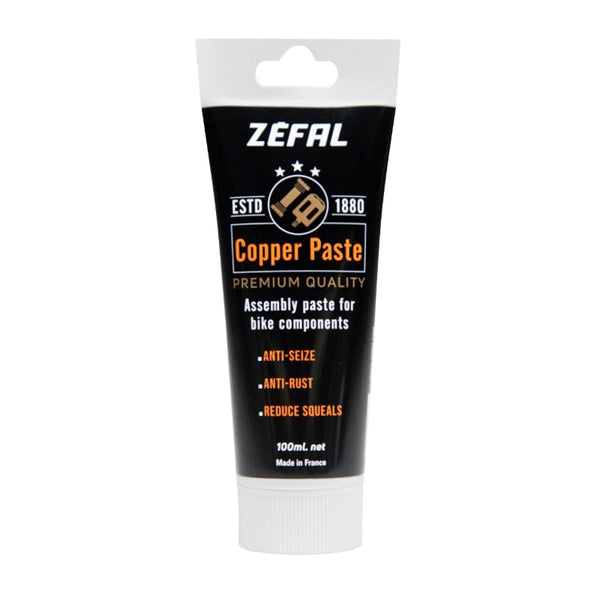 Pate De Montage - Graisse Vélo Zefal Copper Paste Cuivre Anti-Grippant (Tube 100Ml)