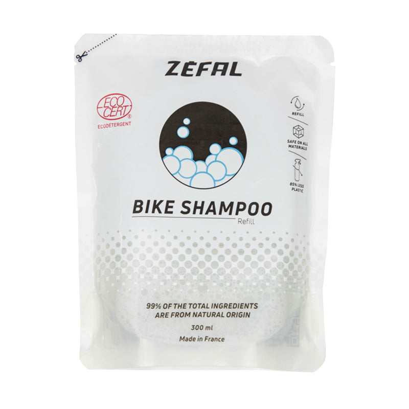 Recharge Nettoyant Vélo Zefal Bike Shampoo (Eco Recharge 300Ml) Label Ecocert Ecodetergent
