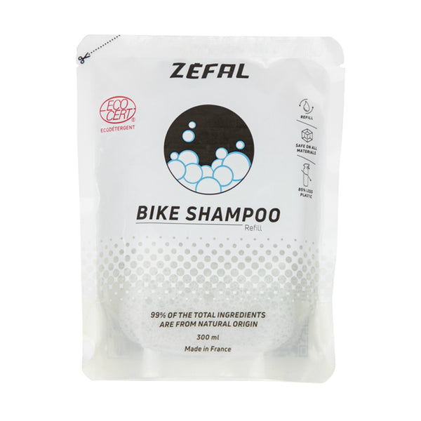 Recharge Nettoyant Vélo Zefal Bike Shampoo (Eco Recharge 300Ml) Label Ecocert Ecodetergent