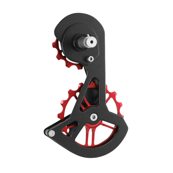 Chape Dérailleur Oversize Route Arrière Compatible Shimano Ultegra 11V Rd8050-Rd8000 (Avec Galets 12 Et 16 dents)