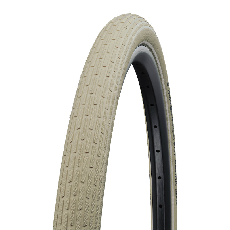 Pneu VTT Urbain 29 X 2.00 Schwalbe Fat Frank Creme Flanc Reflex Tr (50-622) Renfort K-Guard (Twin Skin)