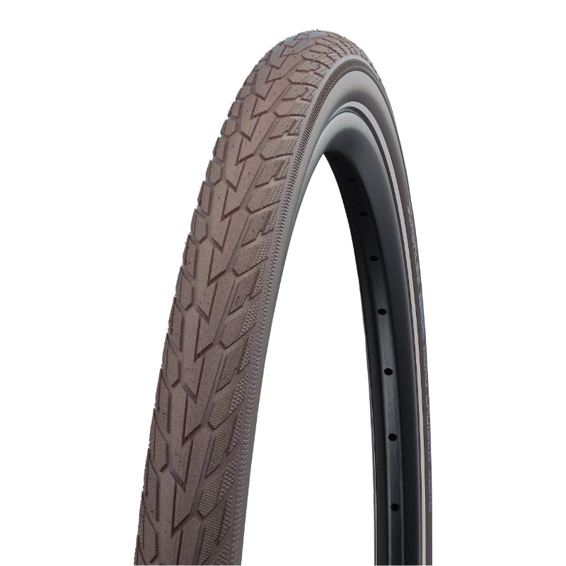 Pneu VTC Urbain 700 X 40 Schwalbe Road Cruiser Hs484 Cafe Tr (42-622) Renfort K-Guard Flanc Reflex
