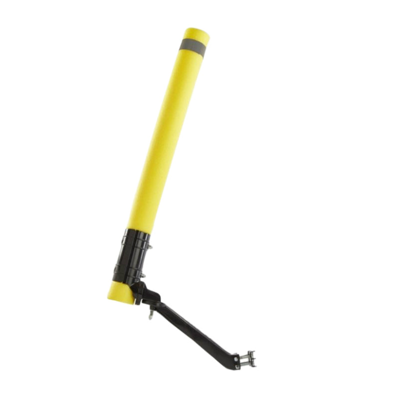 Écarteur De Danger La Paulette L 70 cm Jaune Avec Bande Reflechissante Fixation Universelle (Orientable)